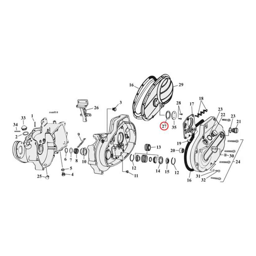 COMETIC, GASKET INSPECTION COVER. .060" AFM .060" THICK AFM (ALUMINUM 561343