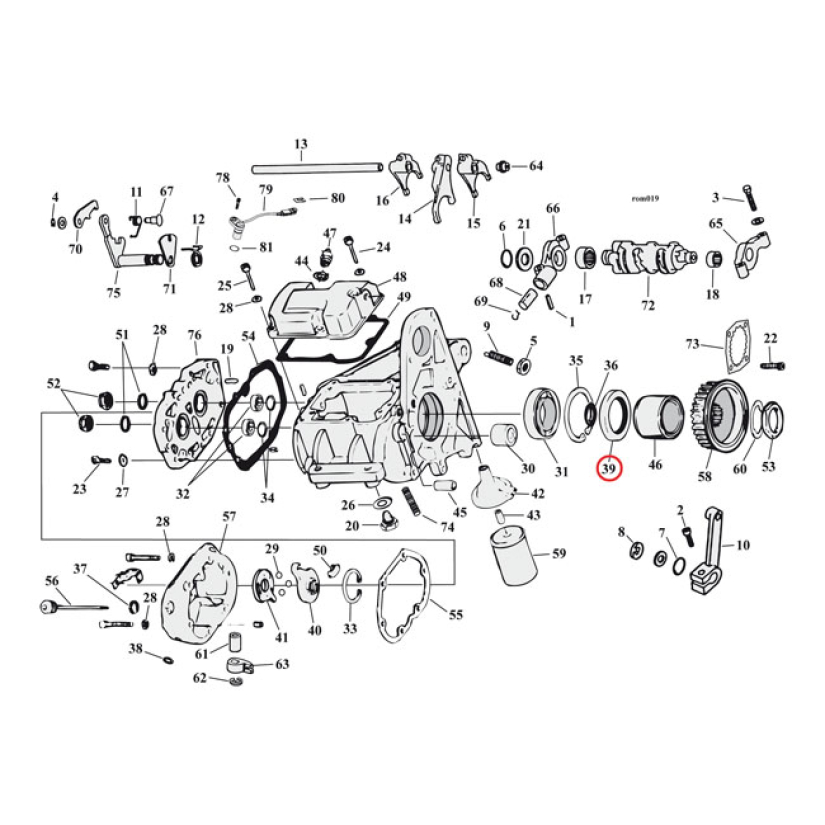 COMETIC, OIL SEAL TRANSMISSION MAINSHAFT. SINGLE LIP METAL OD. OEM REP 561373