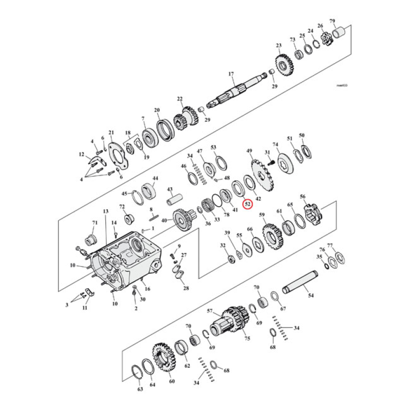 COMETIC, OIL SEAL TRANSMISSION MAINSHAFT RUBBER OD. OEM REPLACEMENT RE 561386