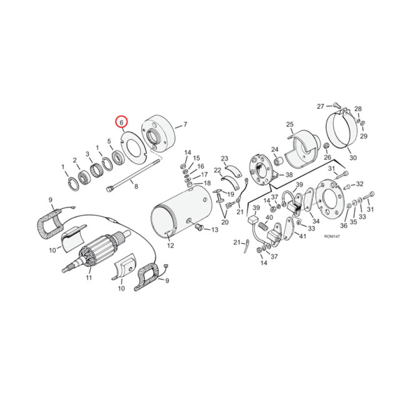 COMETIC, GENERATOR MOUNT GASKET OEM REPLACEMENT REFERENCE 30143-30; 15 561418