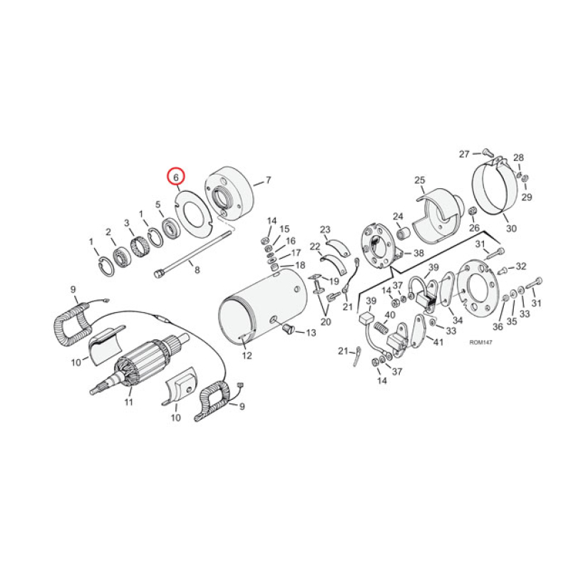 COMETIC, GENERATOR MOUNT GASKET OEM REPLACEMENT REFERENCE 30143-58. 58 561419