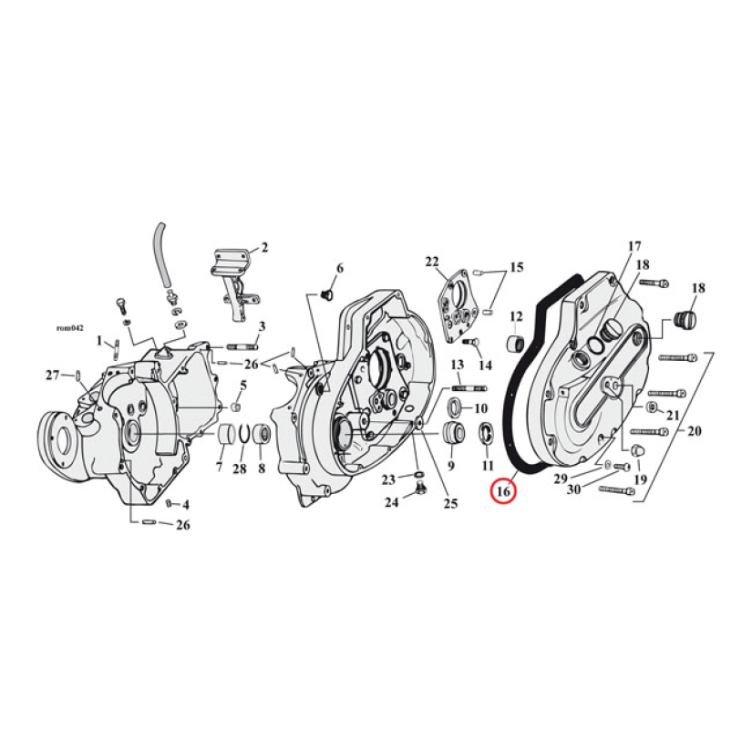COMETIC GASKET, PRIMARY COVER 561431