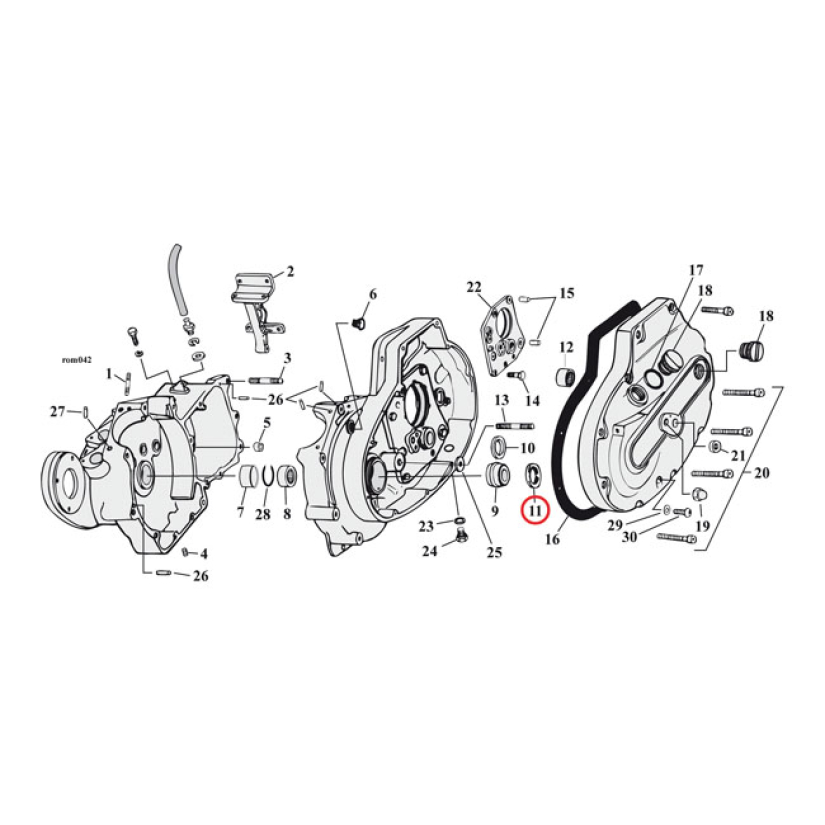 COMETIC OIL SEAL, SPROCKET SHAFT 561433