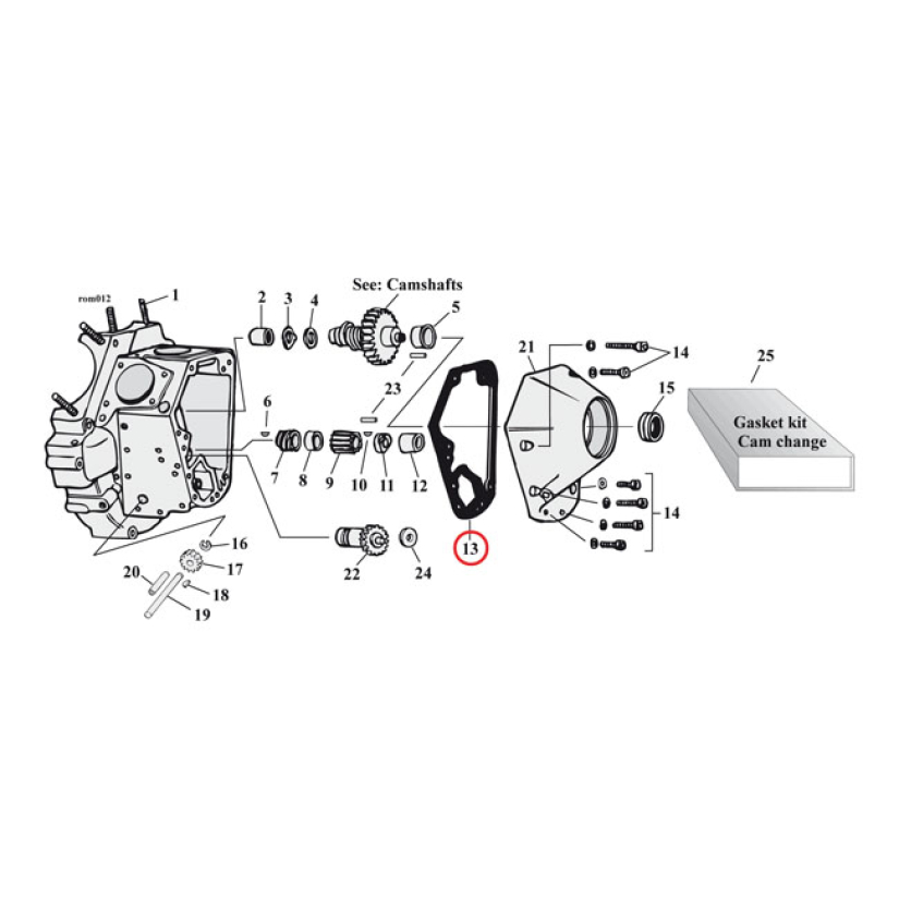 COMETIC, CAM COVER GASKETS. .032" AFM .032" THICK AFM (ALUMINUM FOAMET 561498