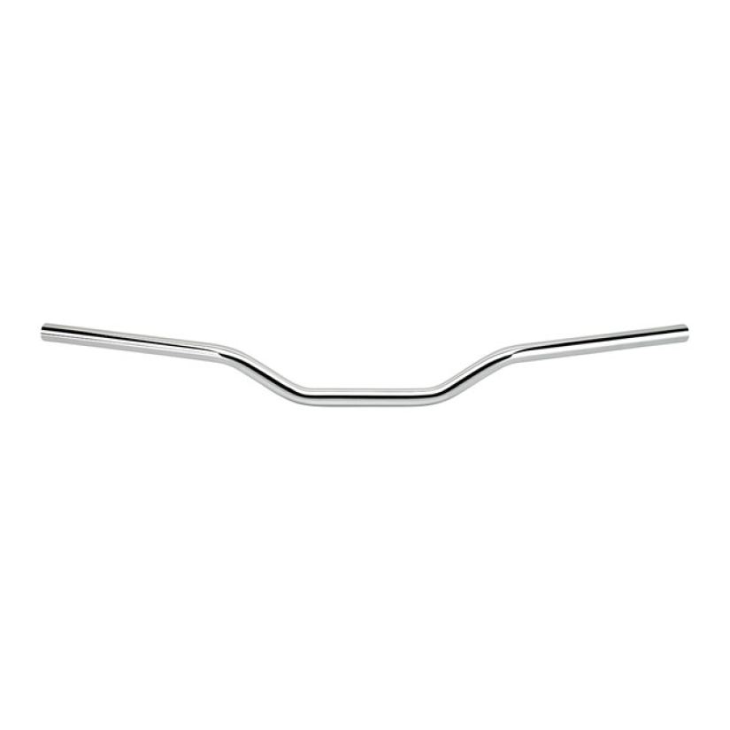 BILTWELL 7/8" TRACKER MID HANDLEBAR, CHROME CHROME; 7/8" (22MM) DIAMET 561955