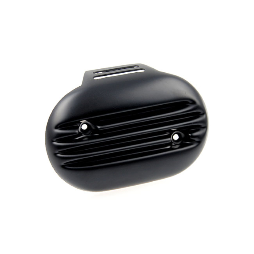 CULT-WERK, AIR CLEANER COVER RACING. MATTE BLACK UNPAINTED MATTE BLACK 563602