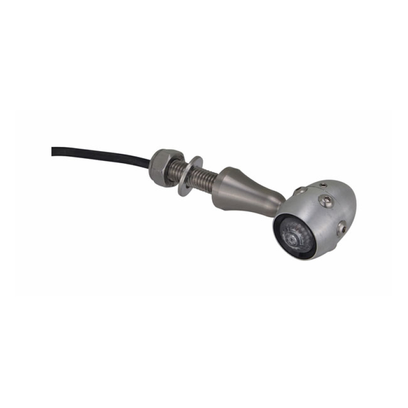 HKC, RETRO LED TURN SIGNALS. MATTE ALU - TURN SIGNAL FUNCTION ONLY - F 563622