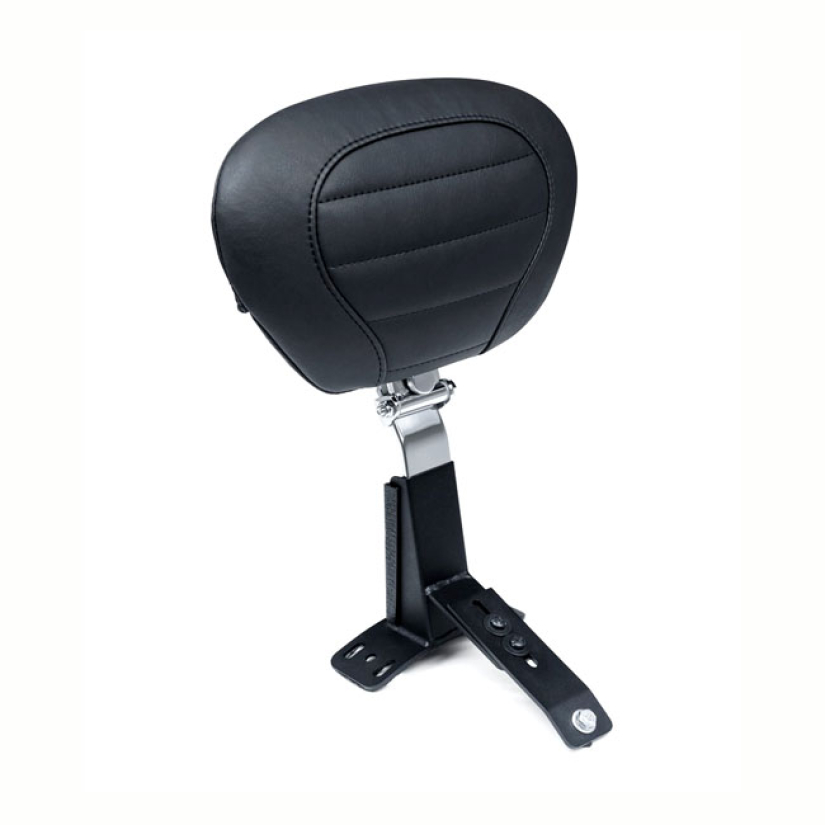 MUSTANG, DELUXE SUPER TOURING RIDER BACKREST KIT BLACK VINYL. FITS 563 563694