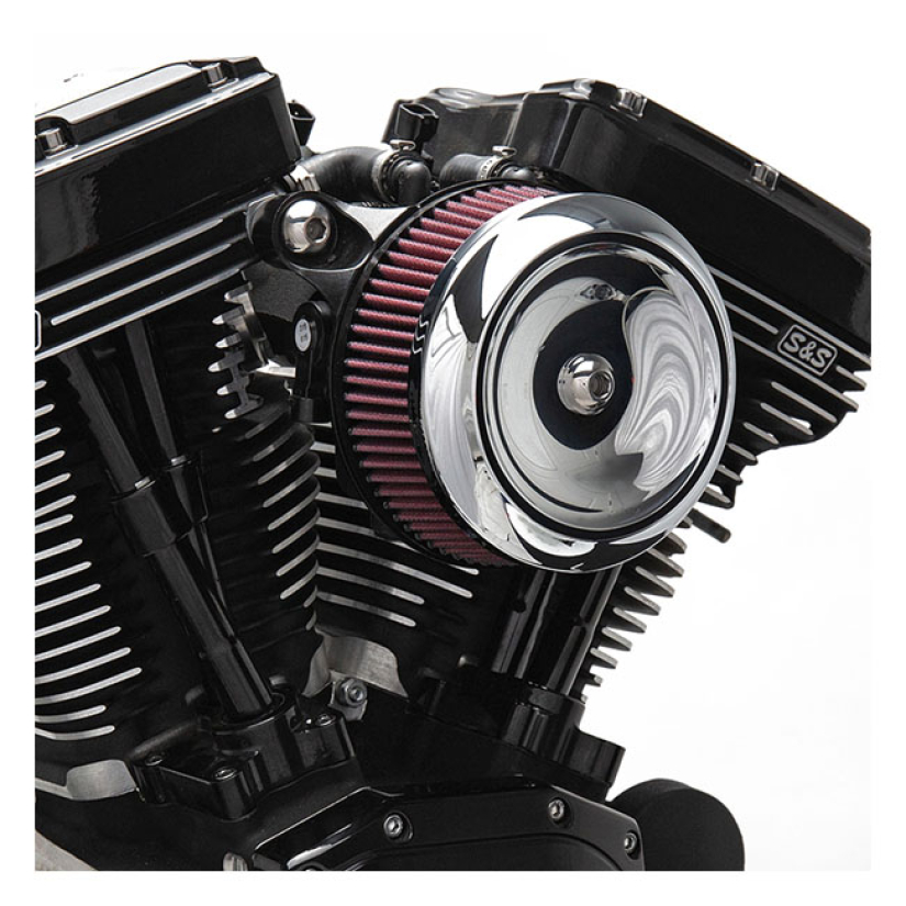 S&S STEALTH, DISHED BOBBER TEARDROP AIR CLEANER KIT 565087
