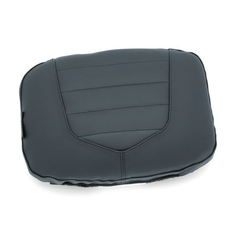 KURYAKYN, REMOVABLE LUGGAGE BACKREST PAD BLACK EASILY MOUNTS TO THE LU 567597