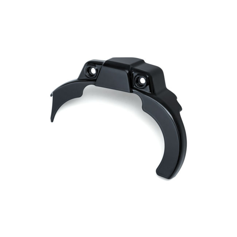 KURYAKYN, TRANSMISSION SHROUD BLACK; DIE-CAST ALUMINUM; ONE-PIECE BOLT 567641