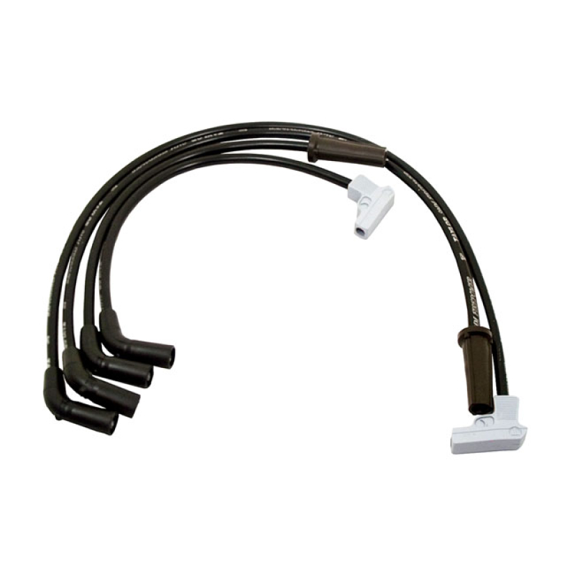TAYLOR, 9MM FIRE POWER SPARK PLUG WIRE SET. BLACK/SILVER 568764