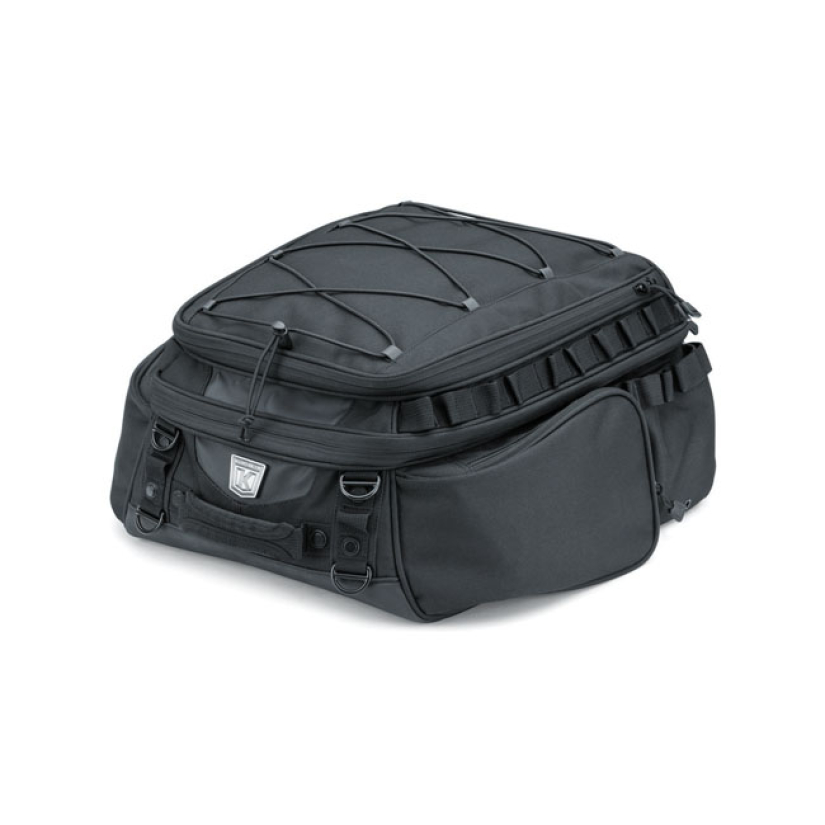 KURYAKYN, MOMENTUM ROAMER TAIL BAG, BLACK FITS REAR FENDER, REAR SEAT 569345