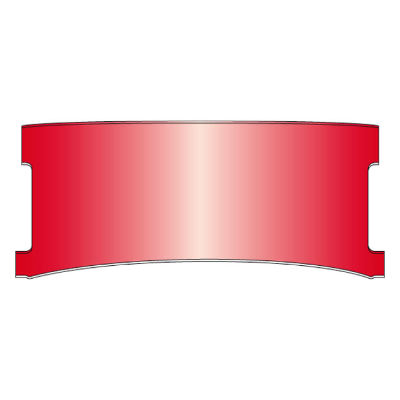 NATIONAL CYCLE, REPL. ADJ. LOWER WINDOW (STYLE D). RED RED. REPLACEMEN 569877