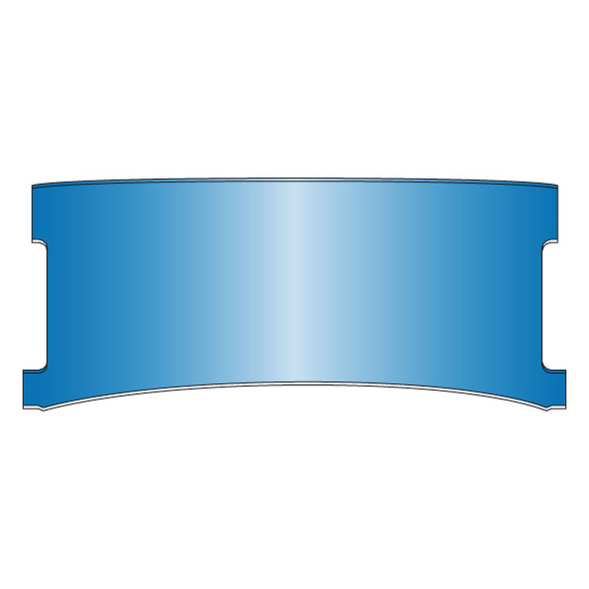 NATIONAL CYCLE, REPL. ADJ. LOWER WINDOW (STYLE D). BLUE BLUE. REPLACEM 569878