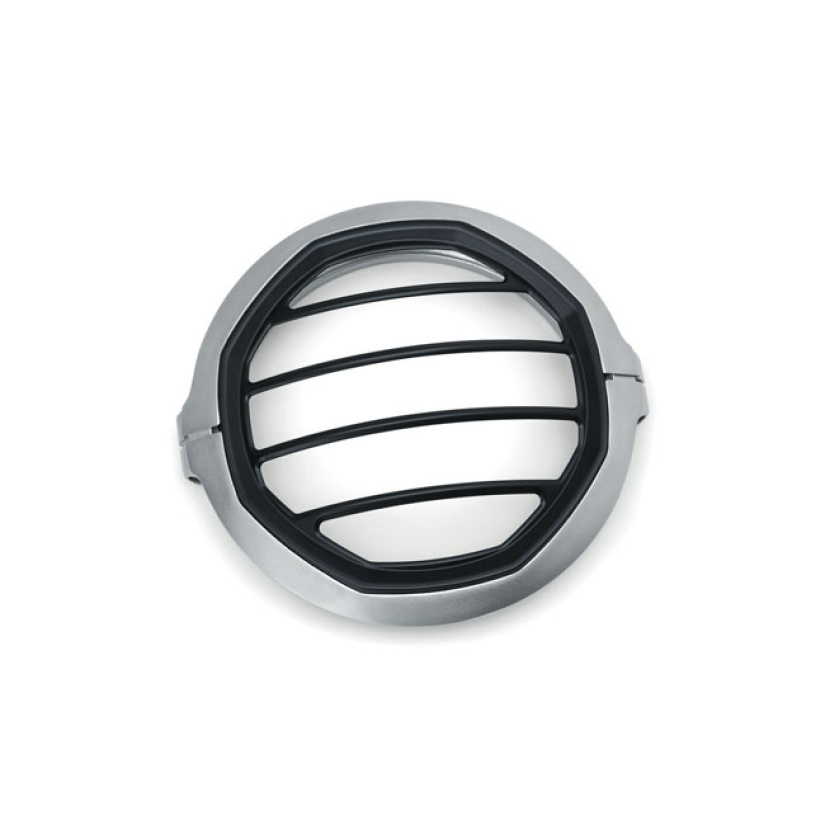 KURYAKYN DILLINGER 5-3/4" HEADLIGHT TRIM. SILVER 572794