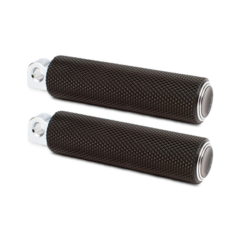 ARLEN NESS, DUAL RING FUSION FOOTPEGS. BLACK BLACK ANODIZED. A DESIGN 573474