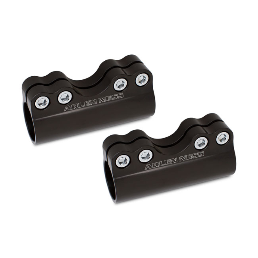 NESS MOLULAR BILLET HANDLEBAR CLAMP BLACK 1" 573482