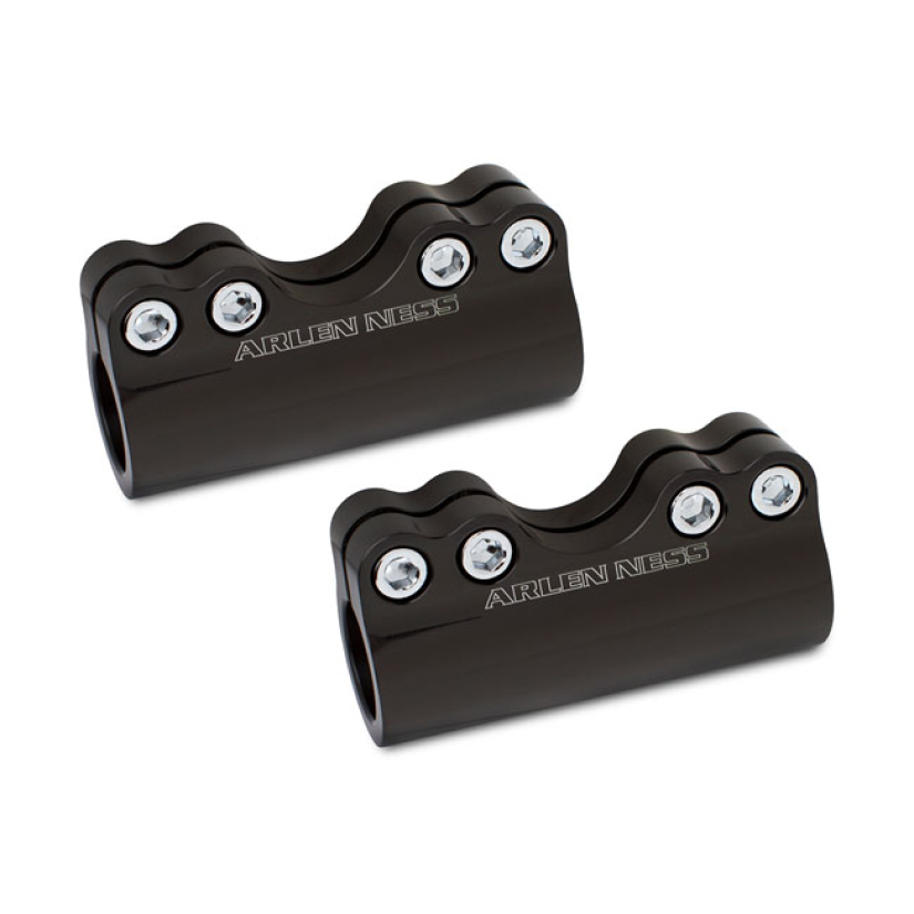 ARLEN NESS, MOLULAR BILLET HANDLEBAR CLAMP BLACK 1-1/4" BLACK ANODIZED 573484