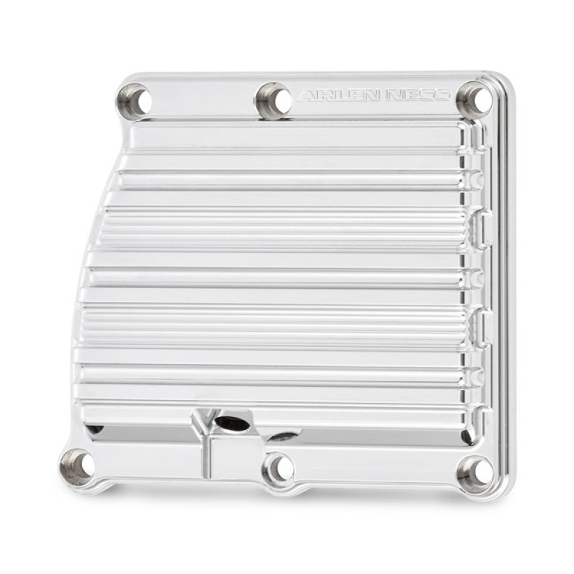 ARLEN NESS, 10-GAUGE TRANSMISSION TOP COVER CHROME CHROME; CNC MACHINE 573556