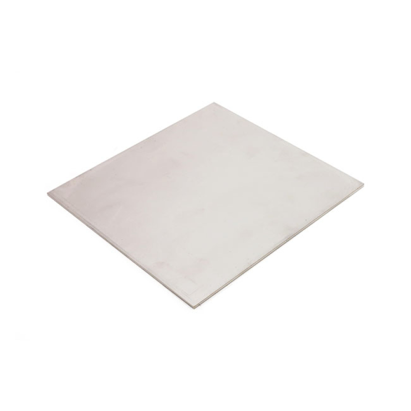 STAINLESS 304 2B 1ZF SHEET MATERIAL 200X200MM 2.0MM THICK; LASER CUT; 573639