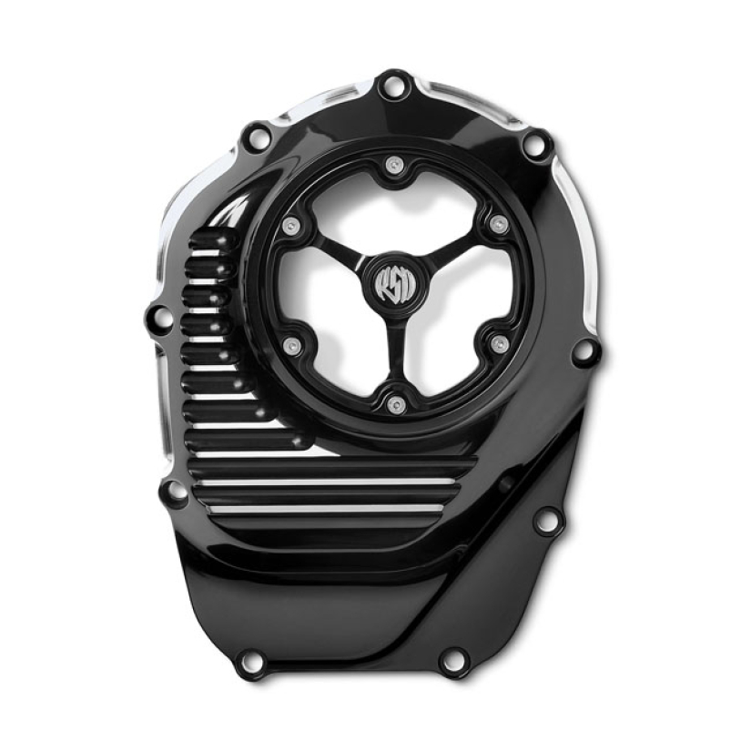 RSD, ''CLARITY'' CAM COVER. BLACK CC BLACK ANODIZED WITH A CONTRAST CU 573880