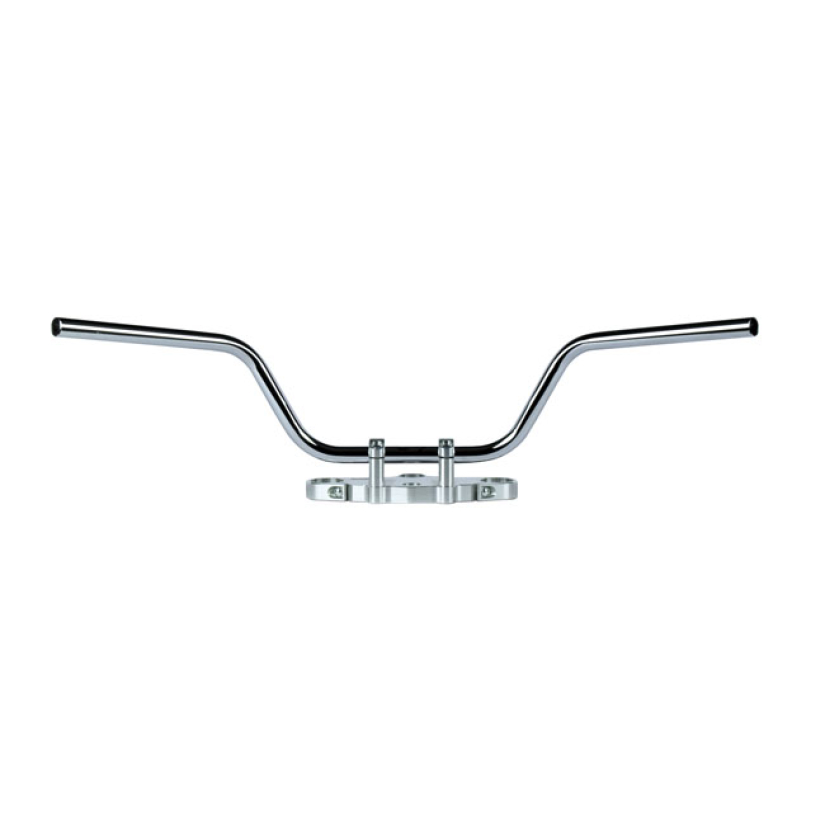 TRW, 22MM (7/8") TOURING HANDLEBAR. HIGH. CHROME CHROME; STEEL HANDLEB 574038