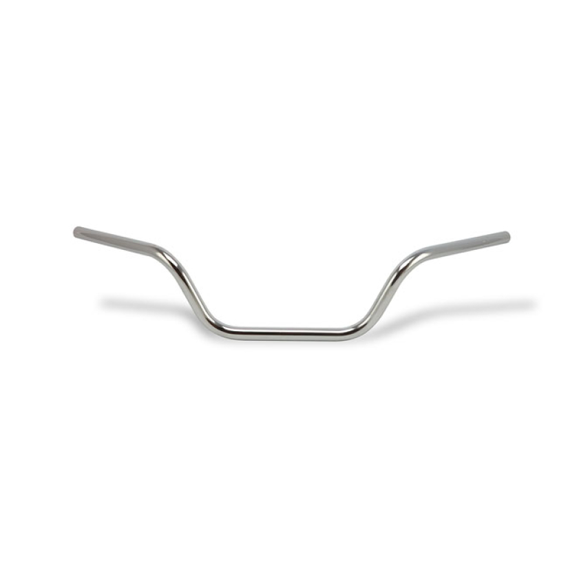 TRW, 22MM (7/8") TOURING HANDLEBAR. LOW. CHROME CHROME; STEEL HANDLEBA 574039