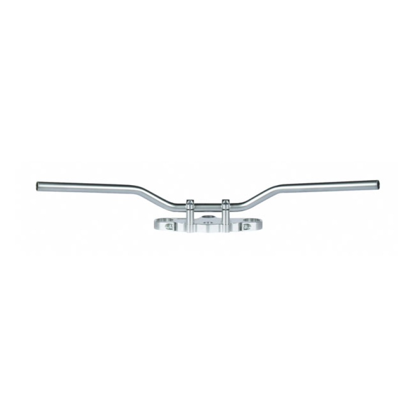 TRW, 22MM (7/8") SUPERBIKE HANDLEBAR. ELEGANCE. CHROME CHROME; STEEL H 574048