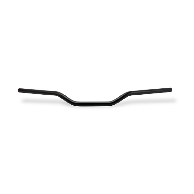 TRW, 22MM (7/8") SUPERBIKE HANDLEBAR. ELEGANCE. BLACK BLACK POWDER COA 574049