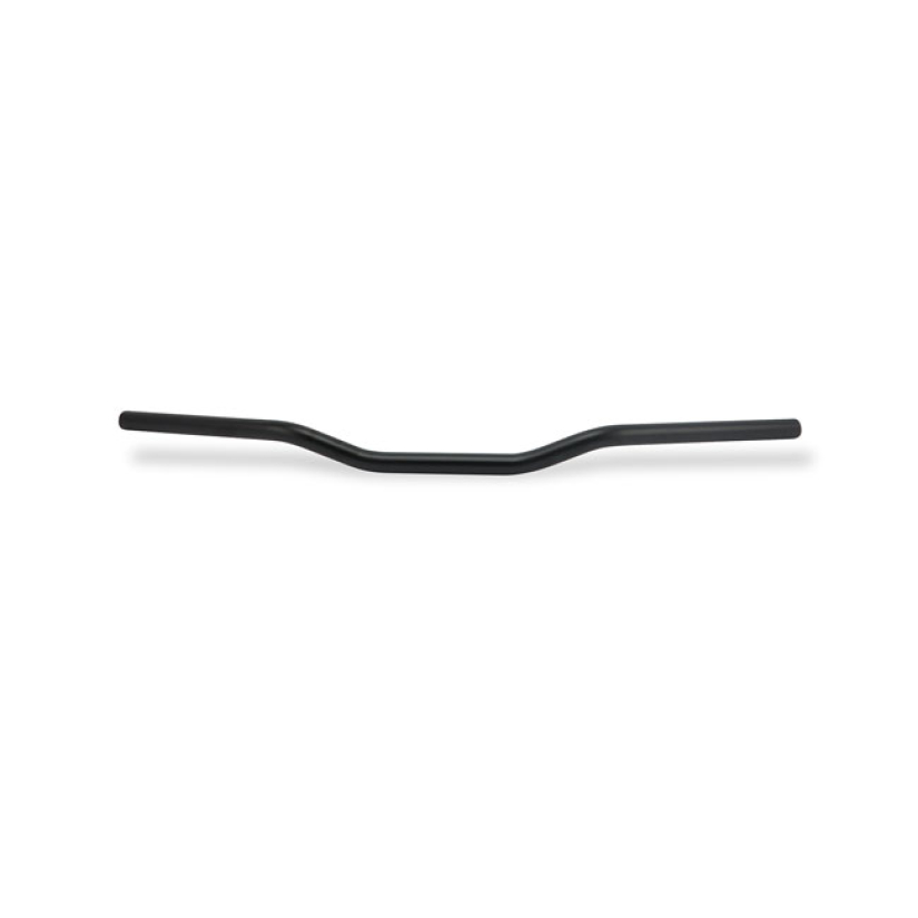 TRW, 22MM (7/8") SUPERBIKE HANDLEBAR. SPORTIVE. BLACK BLACK POWDER COA 574051