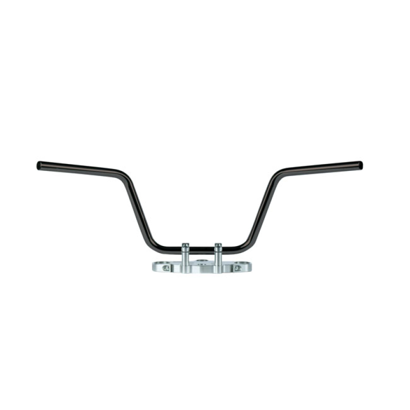 TRW, 22MM (7/8") CUSTOM APEHANGER. BLACK BLACK POWDER COATED STEEL HAN 574055