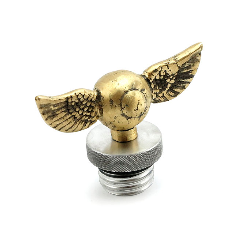 WANNABE CHOPPERS FLYING EYEBALL GASCAP BRASS VENTED 83-95 H-D (NU) 574565
