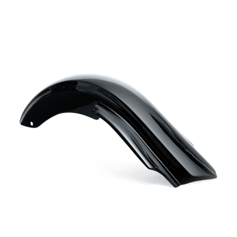 KILLER CUSTOM EXTENDED REAR FENDER "FLOW" HAND-LAID BLACK UNPAINTED G 575426