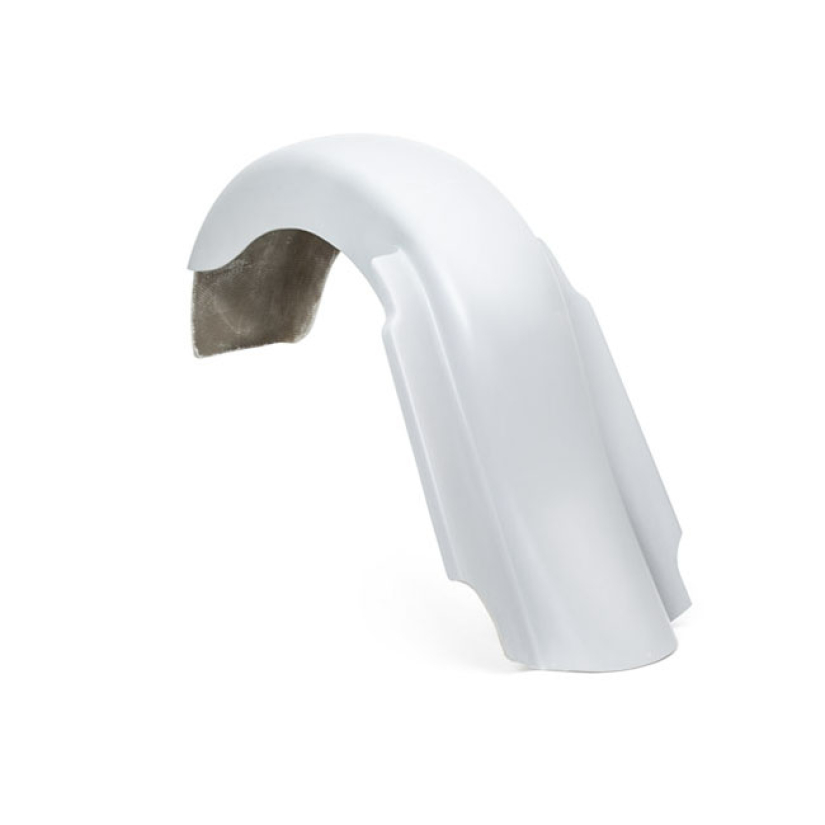 KILLER CUSTOM REAR FENDER "CHUPPA STYLE" BOLT ON; HAND-LAID FIBERGLAS 575427