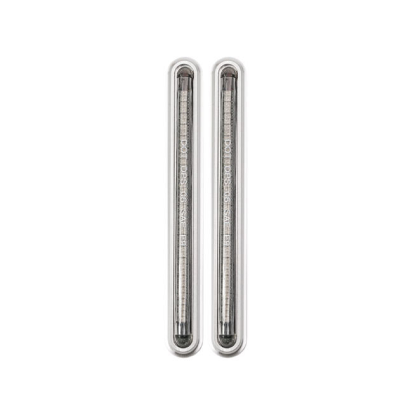 KILLER CUSTOM, BAGGER TAILLIGHT/TURN SIGNAL KIT. PLAIN ALU 575484
