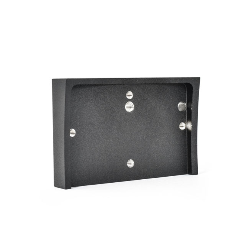 KILLER CUSTOM, UNIVERSAL FENDER LICENSE PLATE HOLDER BRACKET BLACK ANO 575494