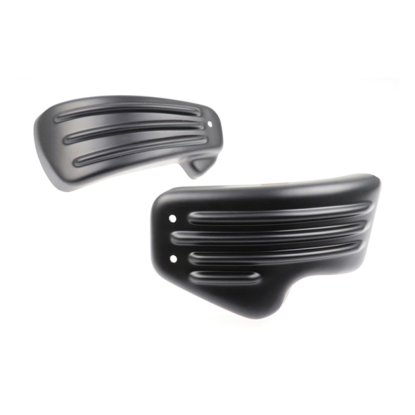 CULT-WERK, SIDE COVER SET ''RACING''. MATTE BLACK UNPAINTED MATTE BLAC 575555
