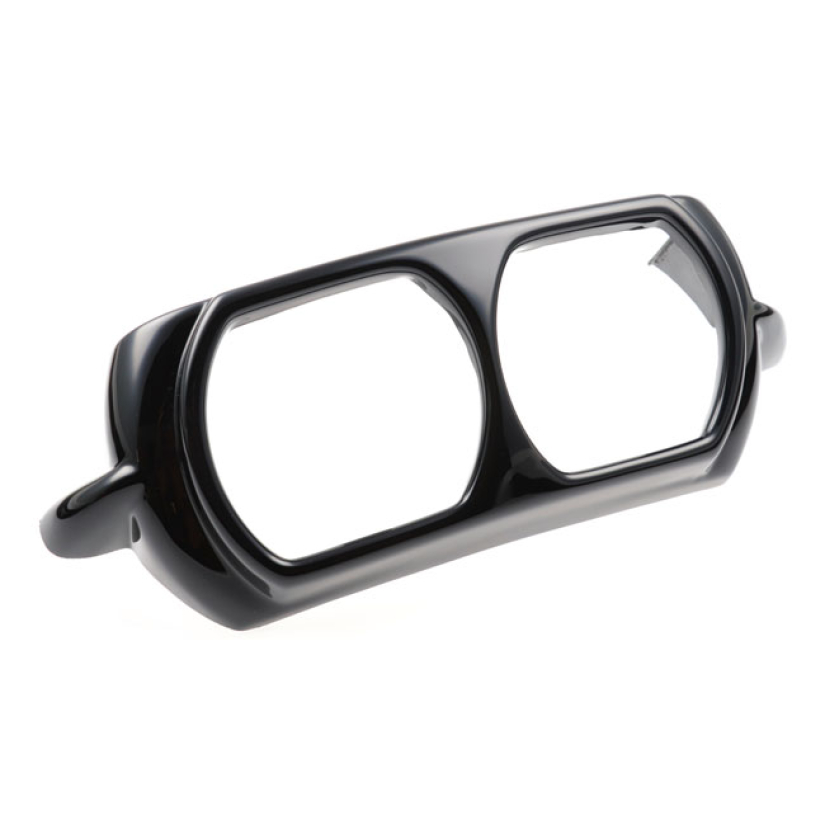 CULT-WERK, FLTR HEADLAMP TRIM ''BAD LOOK''. GLOSS BLACK UNPAINTED GLOS 575577