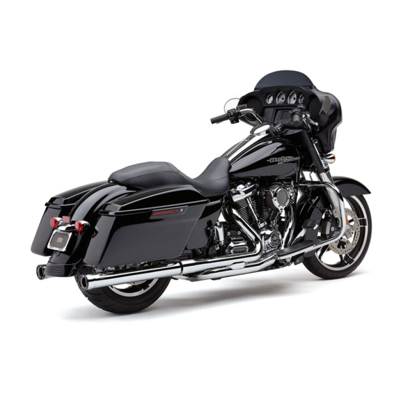 COBRA, 3" RPT RACE PRO SLIP-ON MUFFLERS. CHROME 576231