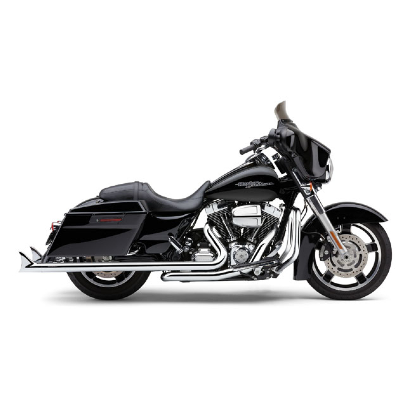 COBRA, FISHTAIL SPEEDSTER DUALS EXHAUST. CHROME 576245