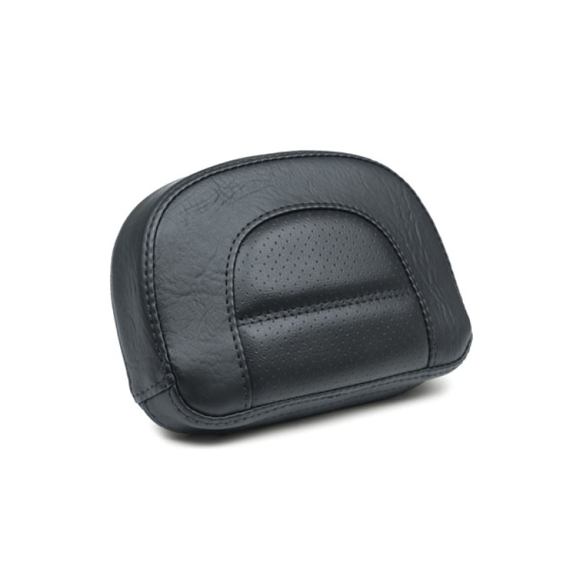 MUSTANG, SISSY BAR BACK PAD. BLACK BLACK. TUCK N'' ROLL STITCH. APPROX 576361