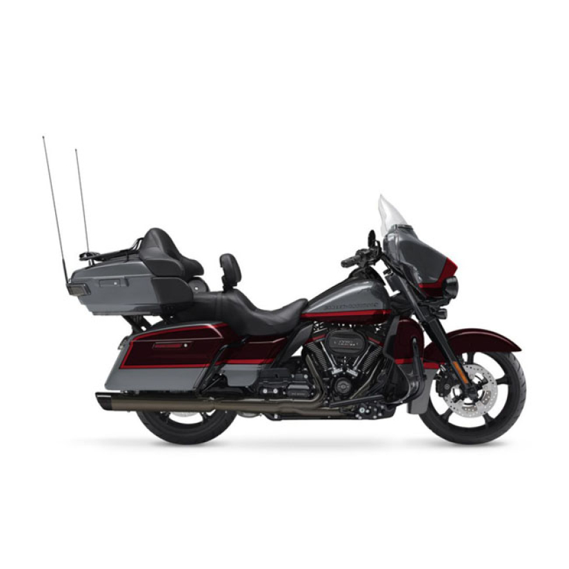 SUPERTRAPP, STOUT CVO 4" SLIP-ON MUFFLER SET. CHROME 576931