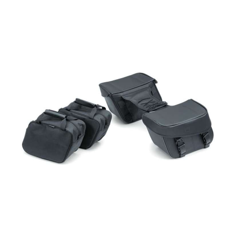 KURYAKYN BANDITO THROW-OVER SADDLEBAGS, BLACK 576971