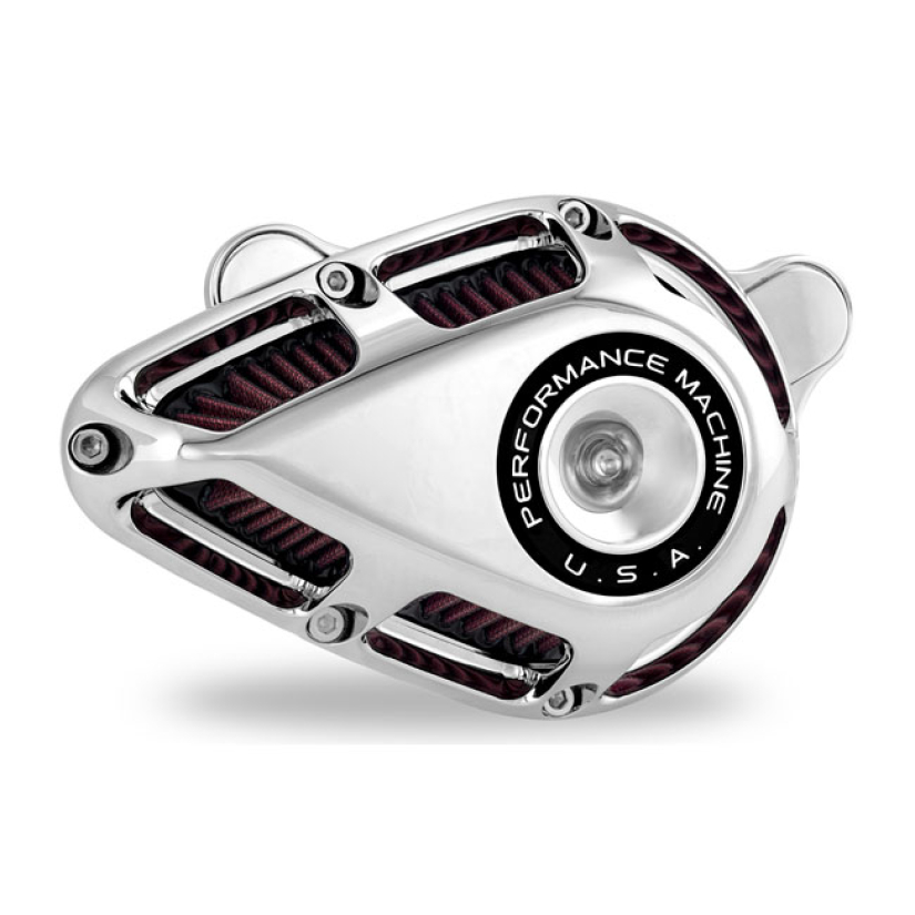 PM, ''JET'' AIR CLEANER KIT. CHROME CHROME PLATED.  WITH ITS OPEN MACH 577433