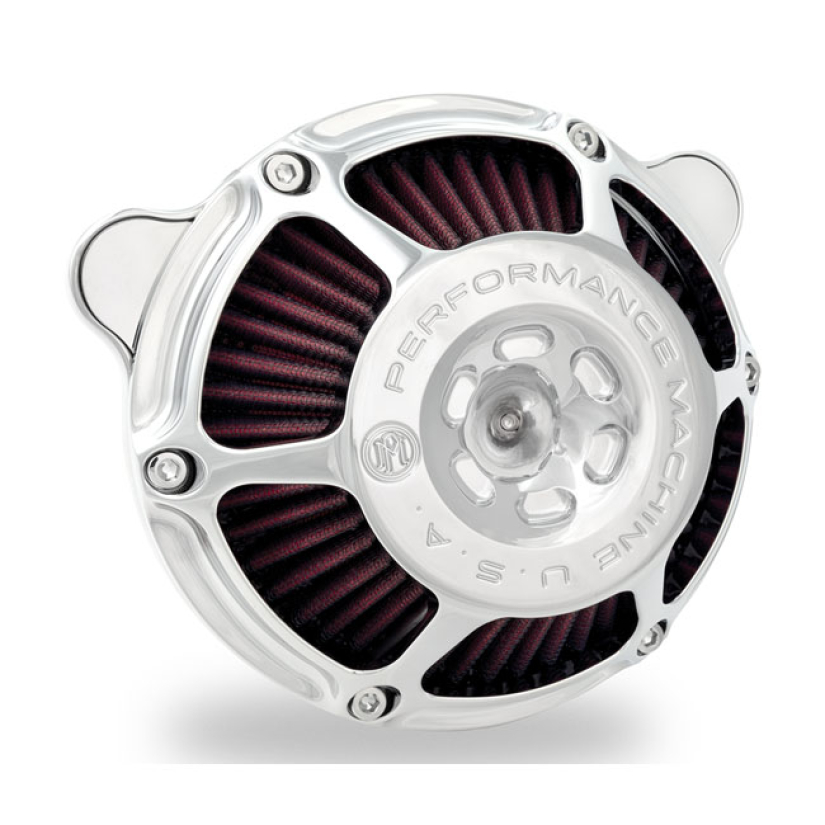 PM, ''MAX HP'' AIR CLEANER KIT. CHROME CHROME PLATED FINISH.  - THE MA 577436