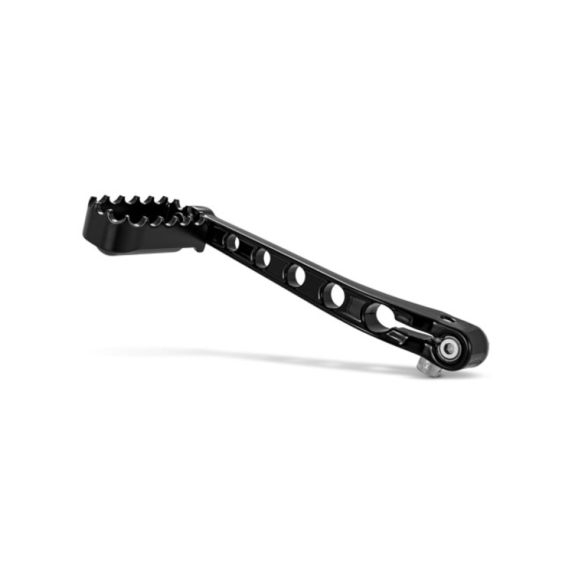 BURLY, MX SHIFT LEVER. BLACK SATIN BLACK STEEL CONSTRUCTION. FEATURES 577564