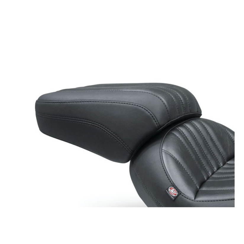 MUSTANG, STANDARD TOURING PASSENGER SEAT BLACK. 11" WIDE. DAGGER STITC 578017