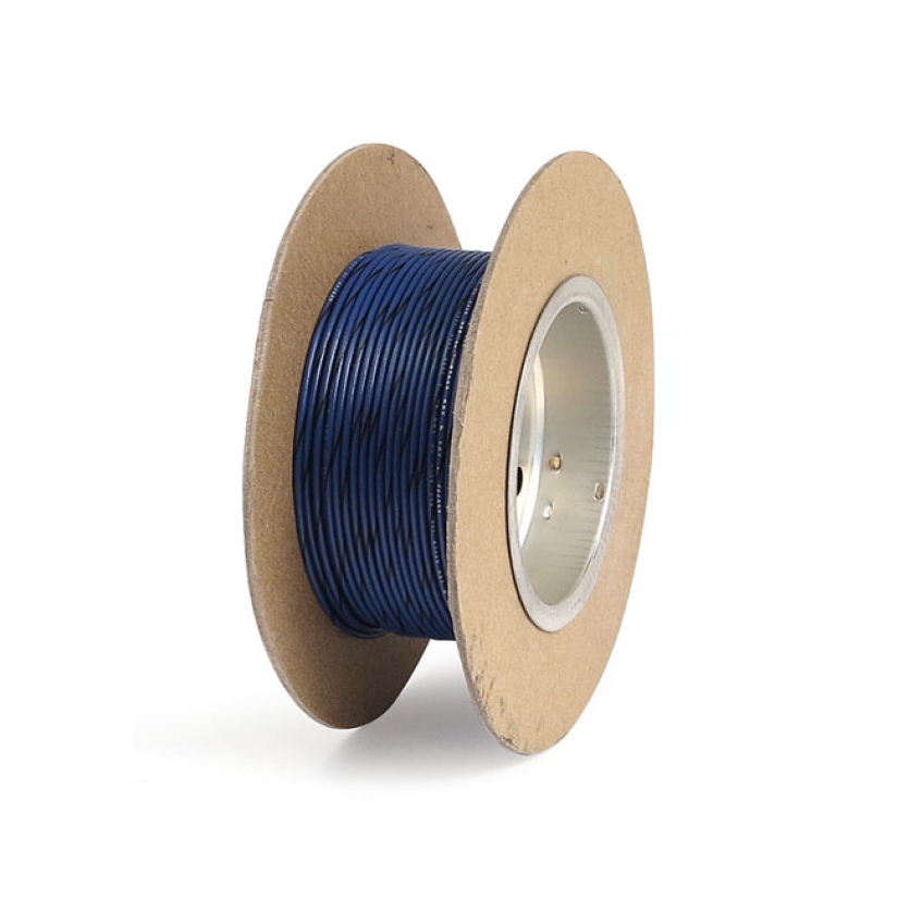 SININEN / MUSTA. NAMZ WIRE ON SPOOL, 18 GAUGE 1 M 578336