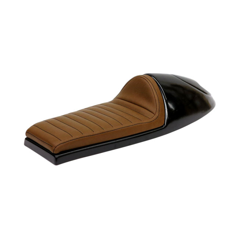 C-RACER UNIVERSAL LONG CLASSIC B SEAT DARK BROWN UNIVERSAL CAF‚ RACER 578573